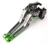 ELEKNZBZTG for CB650R 2019-2021 CB 650R 818 Brake Clutch Levers Extendable Folding Adjustable Brake and Clutch Lever(Green)