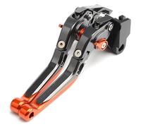ELEKNZBZTG for CB650R 2019-2021 CB 650R 818 Brake Clutch Levers Extendable Folding Adjustable Brake and Clutch Lever(Orange)