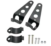 ELEKNZBZTG Motorcycle Headlight Grill 5 3/4" Motorcycle LED Mounting Housing Bucket 5.75 Inch Headlight HeadLamp Housing Cover Bucket Light Accessories(Only bracket)