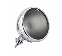 ELEKNZBZTG Motorcycle Headlight Grill 7" Headlight Housing Cover Mount For Softail For Heritage For Fat Boy 1986-2019 Motorcycle Headlamp Shells Lamp(Chrome)