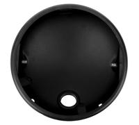 ELEKNZBZTG Motorcycle Headlight Grill LED Headlight Motorcycle Headlight 7-Inch Retro Bracket Shell Round Headlight Housing Mount Cover Motorcycle Accessories