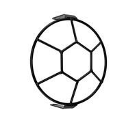 ELEKNZBZTG Motorcycle Headlight Grill Motorcycle 6.3'' Side Mount Headlight For Cafe For Racer For Touring For Sportster Round Grill Cover Universal Black Vintage LED Mask(E)