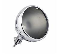 ELEKNZBZTG Motorcycle Headlight Grill Motorcycle Headlamp Shells Lamp 7" Headlight Housing Cover Mount For Softail For Heritage For Fat Boy 1986-2019(Chrome)