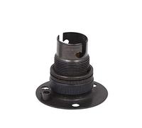 ElekTek B15 SBC Bronze Fixed Batten Miniature Lamp Bulb Holder Shade Ring - NOT SUITABLE for B22 Lamp/Light Bulbs - Made in UK