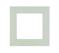 ElekTek Decorative Switch Surround Frame Cover Finger Plate Modena Colours Pastel Green Matt