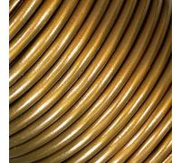 ElekTek Lighting Flex 3 Core 0.75mm Gold Effect PVC Outer per Metre