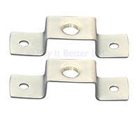 ElekTek Saddle Bracket Fixing Strap Bridge Plate 10mm Entry with BESA Fixing Twin Pack