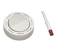 Elektra 230 V On/Off Switch, Rocker Switch for Mini Plug-In System, Plastic, White