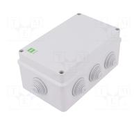 Industrial 2707-02 IP55 Weatherproof Surface Box 198x139x82mm
