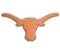 Elektroplate University of Texas Longhorn Orange Car Emblem