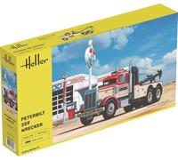 Heller Plastic Model Peterbilt 359 Wrecker 1:43 Scale 80794