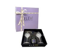 ELÈM Prosecco Valdobbiadene D.O.C.G. Superiore Sparkling White Wine + 2 Glasses Gift Pack - Luxury Sparkling Wine - Gifts for Women - Mum- 1 x 750 ml