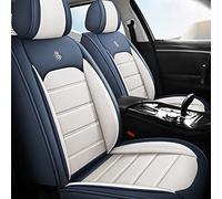 ELEMAT Car Seat Covers for Range Rover Sport 2014-2019 Full Set Cushion Leather Front Rear Seat Protectors Non-Slip Waterproof Durable Vehicle Seat Covers,Standard-A-Blue
