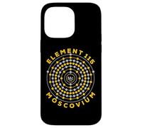Element 115 Atomic Number Ununpentium Anti Gravity Moscovium Case for iPhone 14 Pro Max