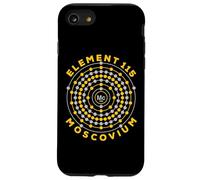 Element 115 Atomic Number Ununpentium Anti Gravity Moscovium Case for iPhone SE (2020) / 7/8
