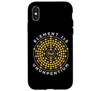 Element 115 Atomic Number Ununpentium Anti Gravity Moscovium Case for iPhone X/XS