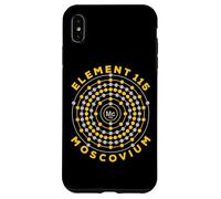 Element 115 Atomic Number Ununpentium Anti Gravity Moscovium Case for iPhone XS Max