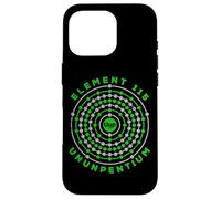 Element 115 Moscovium Atomic Number Anti Gravity Ununpentium Case for iPhone 16 Pro