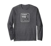 Element 115 Periodic Table Design Long Sleeve T-Shirt
