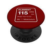 Element 115 Periodic Table Design PopSockets Adhesive PopGrip