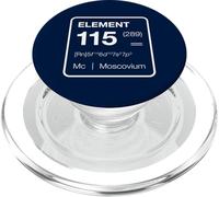 Element 115 Periodic Table Design PopSockets PopGrip for MagSafe