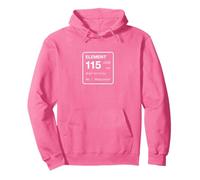 Element 115 Periodic Table Design Pullover Hoodie