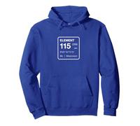 Element 115 Periodic Table Design Pullover Hoodie