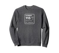 Element 115 Periodic Table Design Sweatshirt