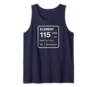 Element 115 Periodic Table Design Tank Top