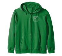 Element 115 Periodic Table Design Zip Hoodie