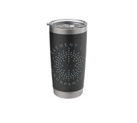 Element 115 Ununpentium Electron Shell Area 51 Alien UFO Stainless Steel Insulated Tumbler