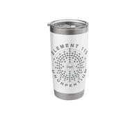 Element 115 Ununpentium Electron Shell Area 51 Alien UFO Stainless Steel Insulated Tumbler