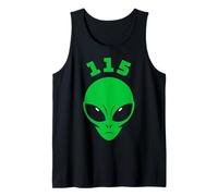 Element 115 with Alien Head Tank Top