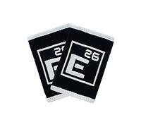 Element 26 Sweat Wicking Wrist Bands - Black, Medium - For Running, Training, Weightlifting, Functional Fitness, Wods, Sports