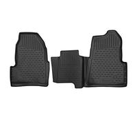 Element 3D Rubber Floor mats designed for FORD Transit IV generation, 2013-present 2 pcs.