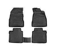 Element 3D Rubber Floor mats designed for NISSAN Note Second generation (E12), 2012-2017 4 pcs.