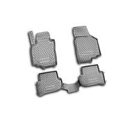 Element 3D Rubber Mat Set Suitable for Skoda Yeti | 2009-2018 | 100% Car Floor Mats, Robust Universal Car Floor Mats, Rubber Mats Car