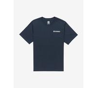 Element Blazin Chest Short Sleeve T-Shirt Dark Blue Cream - M