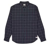 Element Button Down Flannel Regular Fit Long Sleeve Shirt Blue XS Men