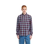 Element Button Down Flannel Regular Fit Long Sleeve Shirt Blue XL Men