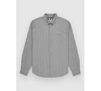 Element Button Down Chambray Regular Fit Long Sleeve Shirt Grey L Man