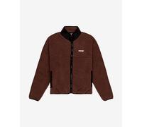 Element Classic Sherpa Full Zip Fleece dark brown black - S