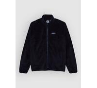 Element - Zipped sherpa jumper - Classic Sherpa Jacket Flint Black for Men in Recycled Polyester - Size M Black M