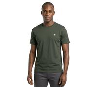Element Icon Embroidery - Short Sleeve T-Shirt - Men - Black.
