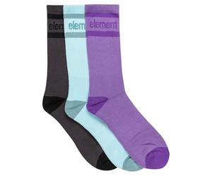 Element Crew Socks CLEARSIGHT 3.0 SOCKS 3PK Men Black One size