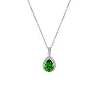 Element Crystal Necklace Women'S Simple Temperament Short Clavicle Chain Tide Pendant Gift