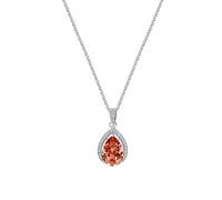 Element Crystal Necklace Women'S Simple Temperament Short Clavicle Chain Tide Pendant Gift