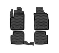 Element Custom-fit premium non-slip rubber floor mats for VW Polo IV 4 type 6Q/9N/9N3 - year: 02-09, black