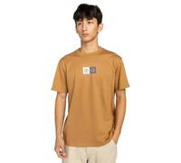 Element Dual - Short Sleeve T-Shirt - Men - Brown.