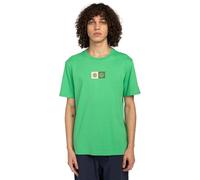 Element Dual Short Sleeve T-shirt Green S Men